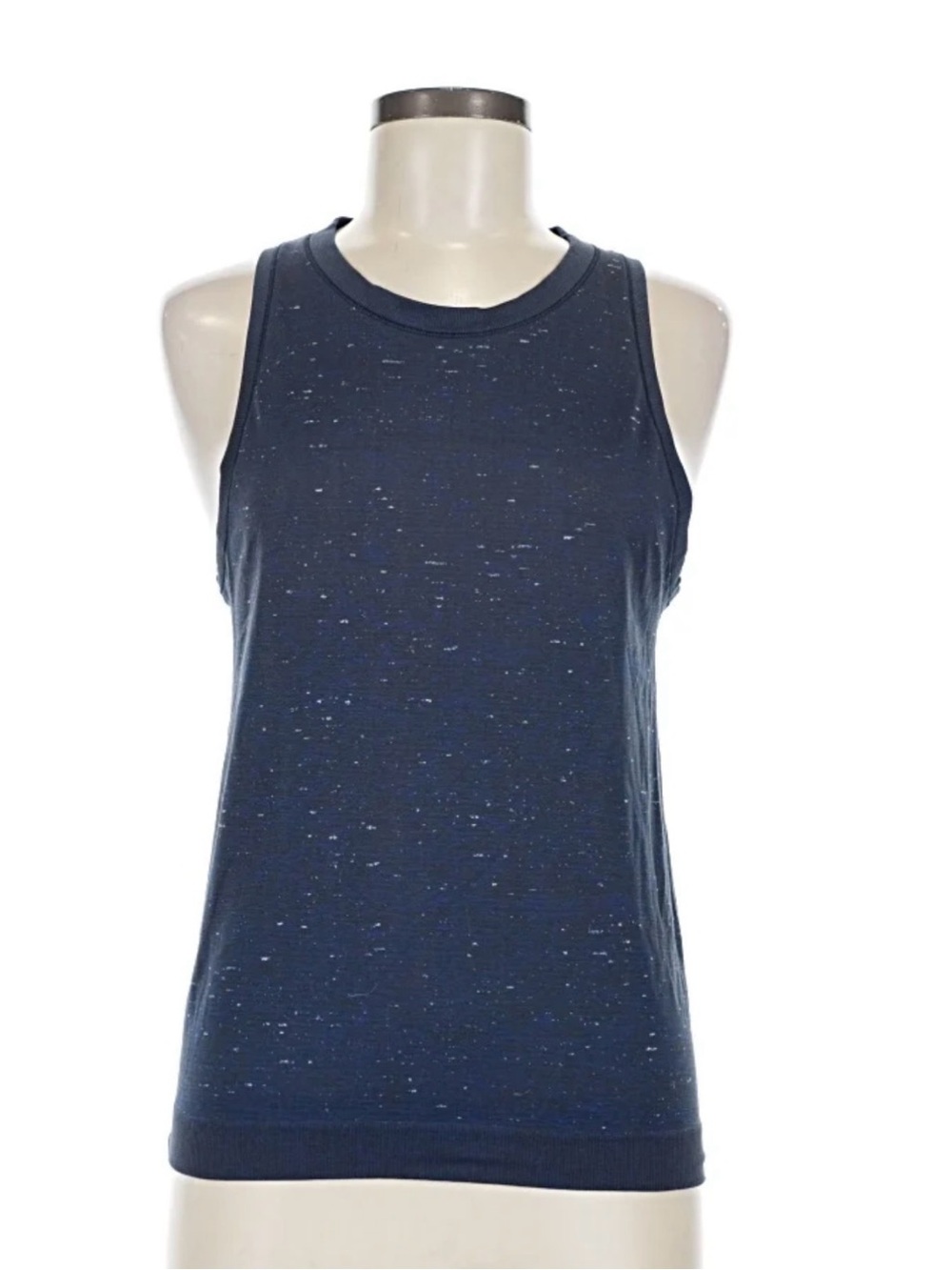 lululemon athletica Navy Speckled Tank Top
